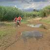 En época de lluvias o días después de haber llovido no es muy recomendable -incluso puede ser peligroso- hacer la ruta / Bike route Ríos Besòs y Mogent | Hasta la Roca del Vallés 