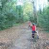 Zona arbolada antes de llegar a Montornès del Vallès / Bike route Ríos Besòs y Mogent | Hasta la Roca del Vallés 