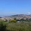 Vista de Barcelona desde la carretera de Cerdanyola / Bike route De Barcelona a Valldoreix 