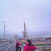 En el camino veremos las Tres chimeneas de la eléctrica y dos depuradoras / Bike route El Parque Fluvial del Besòs 