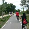 Llegamos al carril bici del Prat que baja a la playa / Bike route De Barcelona a la playa del Prat 