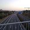 Cruzamos la Ronda de Dalt | Autopista B20 / Bike route Fòrum | Serralada de Marina | Fòrum 