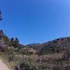 Subida exigente en la pista de Can Masdeu / Bike route El balcón de Barcelona, la carretera de les Aigües 