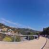Puente sobre la carretera de Vallvidrera / Bike route El balcón de Barcelona, la carretera de les Aigües 