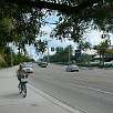 El tramo norte es obviable -demasiado tráfico y zona de almacenes de poco interés- / Bike route Una vuelta por Key West 