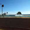 Zona de competición para Wakeboard / Bike route El paseo marítimo de Barcelona a Premià de Mar 