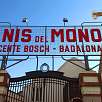 Entrada de la fábrica Anís del Mono de Badalona / Bike route El paseo marítimo de Barcelona a Premià de Mar 