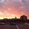 La ronda Verda es bastante larga -atardecer en el Paseo de Colón- / Bike route Ronda Verda de Barcelona. Vuelta completa 