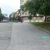 Entramos a la Ronda Verda desde el Parc Fluvial del Besòs -indicadores verdes- / Bike route Ronda Verda | Sector Badalona 