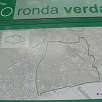 Mapa de la ronda verda sector Badalona -en pequeño vemos el circuito completo- / Bike route Ronda Verda | Sector Badalona 
