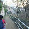 Antiguas casas cerca de Ogassa / Bike route Vía Verde del Ferro i del Carbó 