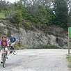 Superando el puerto de Sant Feliu de Pallerols - El Coll d`en Bas - / Bike route Vía Verde Olot | Girona 