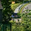 Junto a la carretera que nos lleva a Pierrefitte / Bike route Vía Verde des Gaves 