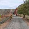 Día 1: Cerca de Teruel la vía nos deja a unos 5 km. de la ciudad / Bike route Vía verde Ojos Negros 