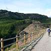 Día 2: Desde el mismo punto todavía podemos ver los molinos / Bike route Vía verde Ojos Negros 