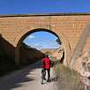 Tramo no acondicionado dirección Alcañiz / Bike route Vía Verde de la Val de Zafán 