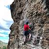 Tramos vertical de la vía ferrata (© Raúl Arana) / Blog · Vía ferrata en Libros, Teruel 