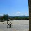 Vista al Tibidabo -de esa zona venimos- / Hiking route De Barcelona a Sant Cugat por el camino de Santiago 