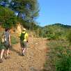 Subida ligera por pista amplia / Hiking route De Barcelona a Sant Cugat por el camino de Santiago 