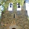 Entrada de la Ermita de Sant Medir / Hiking route De Barcelona a Sant Cugat por el camino de Santiago 