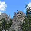 Detalle de las formaciones / Hiking route Black Hills | Harney Peak | Cathedral Spires 