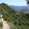 La subida escalonada al Santuario. Muy soleada / Hiking route Camí dels Bons Homes 