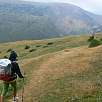 Se acerca la tormenta en dirección al Coll de la Balma / Hiking route Camí dels Bons Homes 