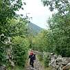 Camino embarrado hasta Can Jan de la Llosa / Hiking route Camí dels Bons Homes 