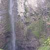 Lago donde termina el salto de agua / Hiking route Catarata Gocta 