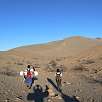 Ya estamos cerca de iniciar la subida más dura por el interior de la duna / Hiking route Cerro Blanco 