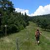 Desvío a la izquierda de bajada al paso del Grapissot / Hiking route Cingles de Malanyeu 