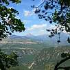 Claro de bosque que nos permite disfrutar de grandes vistas / Hiking route Cingles de Malanyeu 