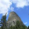 Devils Tower cara sur I / Hiking route Devils Tower 