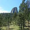 Devils Tower cara este / Hiking route Devils Tower 
