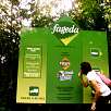 Entrada a la cooperativa de Yogures de la Fageda / Hiking route El volcán Croscat y La Fageda 