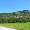 El pueblito de Llo desde el estacionamiento / Hiking route Gorges del Segre y Ermita de Sant Feliu de Castellvell 