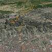 Topo Google Earth / Hiking route La Gràcia Montserrat 