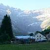 Vista del salto de agua desde el parking en Gavarnie / Hiking route Grande Cascade | Gavarnie 