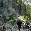 Inicio del camino de vuelta por el HRP / Hiking route Grande Cascade | Gavarnie 