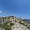 Hay poca vegetación en lo alto de la sierra Major / Hiking route Graus de la Morera de Montsant 