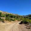 Pista entre campos de frutales y la riera de Scala Dei / Hiking route Graus de la Vilella Alta 