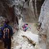 De regreso cruzamos las Gúbies (estrechos) / Hiking route Les Gúbies del Parrisal 