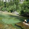 Junto al río Kings / Hiking route Kings Canyon National Park | Mist Falls 