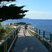 Plataforma de madera del GR92 construida sobre los acantilados / Hiking route Llançà &rsaquo; St. Pere de Rodes &rsaquo; Port de la Selva &rsaquo; Llançà 