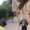 Últimas rampas / Hiking route La Matagalls Montserrat 