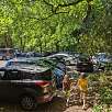 Llegamos al estacionamiento junto / Hiking route El Merkur en Baden-Baden 