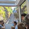 Primeras rampas de subida en el funicular / Hiking route El Merkur en Baden-Baden 