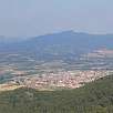 Montblanc a lo lejos / Hiking route Montblanc y la ermita de Sant Joan 