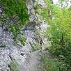 Poco a poco nos alejamos del río / Hiking route Las Gorges du Nan 
