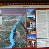 Plafón informativo al inicio de la ruta / Hiking route Camino natural de Montfalcó al congost de Mont-rebei 